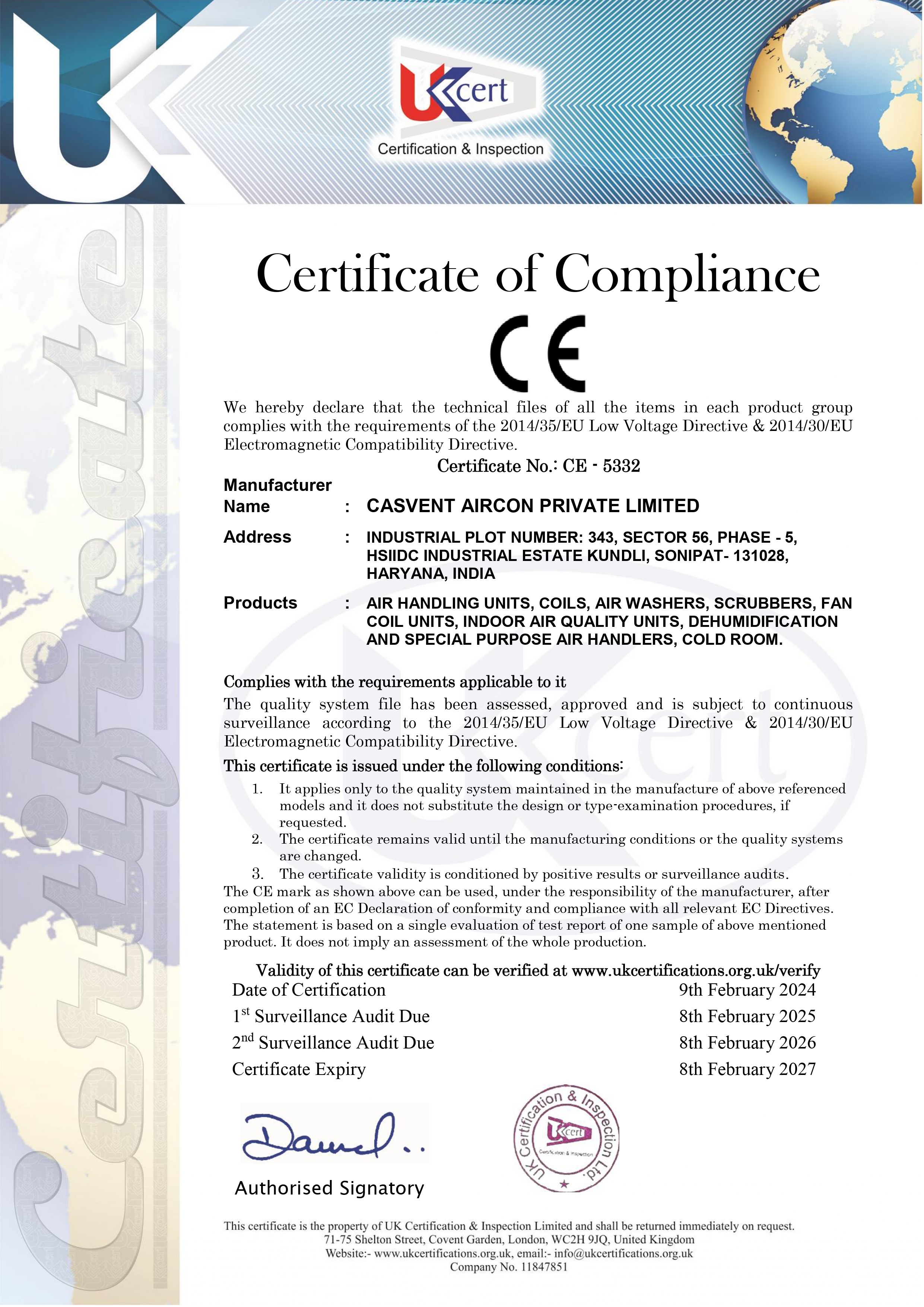 Certificate 1